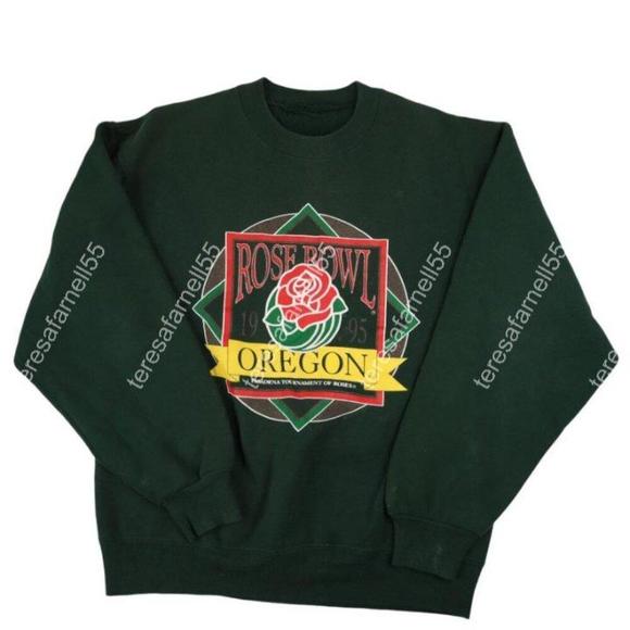 Other - Oregon Ducks Sweatshirt Green Shirt University Ncaa Rose Bowl Sweatshirt
